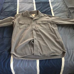 Thick L.L. Bean collared long sleeve
